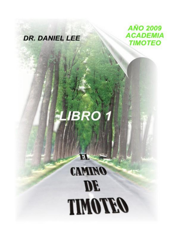 Portada de Camino de Timoteo 1